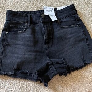 NWT American Eagle size 4 Black Mom Shorts